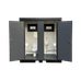 Portable prefab toilet & urinal unit (dual)