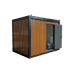 Portable prefab bathroom unit (2 rooms)